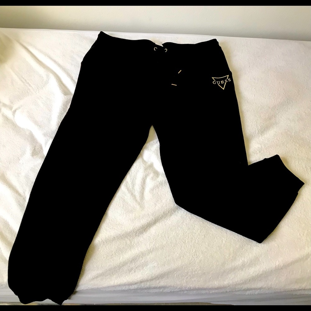 XL black GUESS joggers